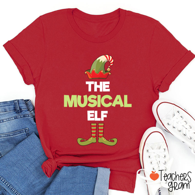 Personalized Subject The Musical Elf Teacher T-Shirt