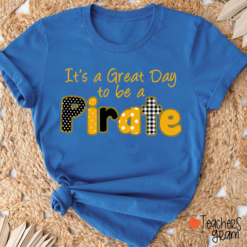 Personalized Mascot It's A Great Day To Be Teacher T-Shirt