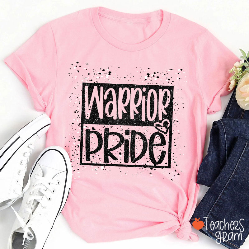 Personalized Mascot Confetti And Imitation Glitter Teacher T-Shirt