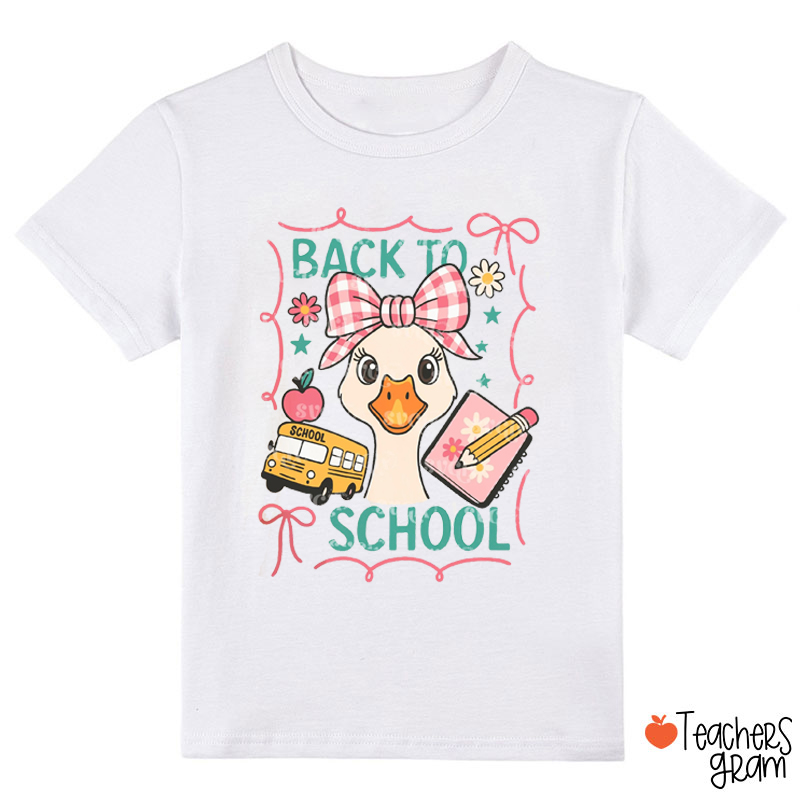 Back To School Cute Goose Class T-Shirt