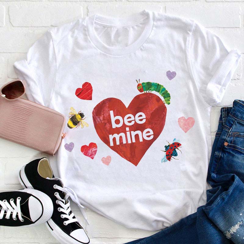 Bee Mine Teacher T-Shirt