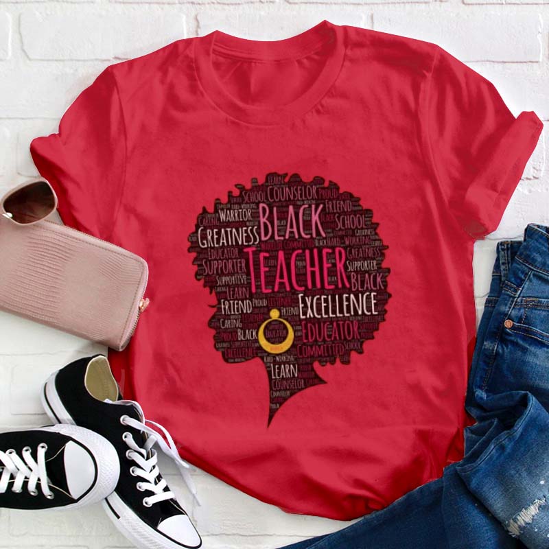 Black Teacher T-Shirt