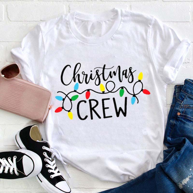 Christmas Crew Teacher T-Shirt