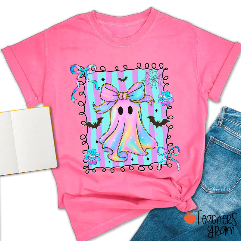Neon Ghost Teacher T-Shirt
