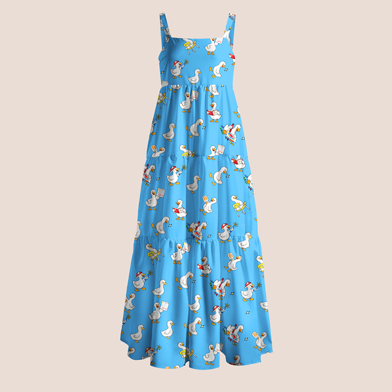 Cute Goose Teacher Slip Dress