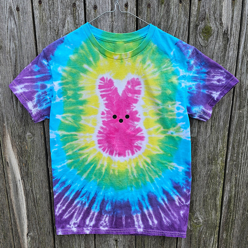 Cute Bunny Tie Dye Class T-Shirt