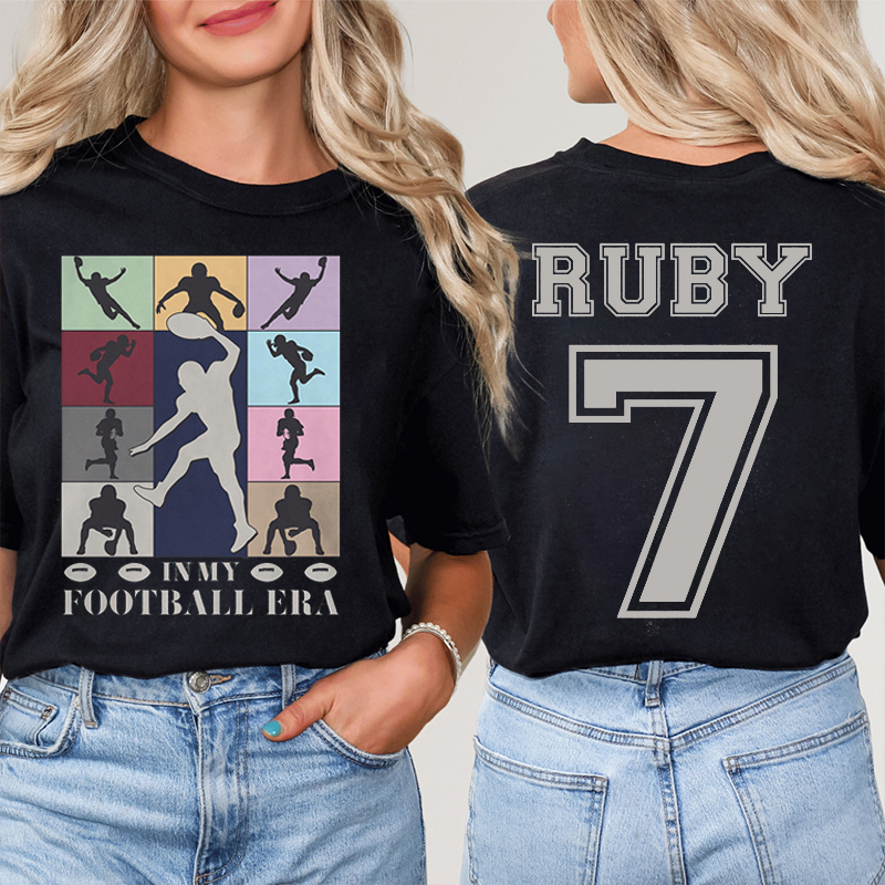 In My Sport Era Teacher Two Sided T-Shirt