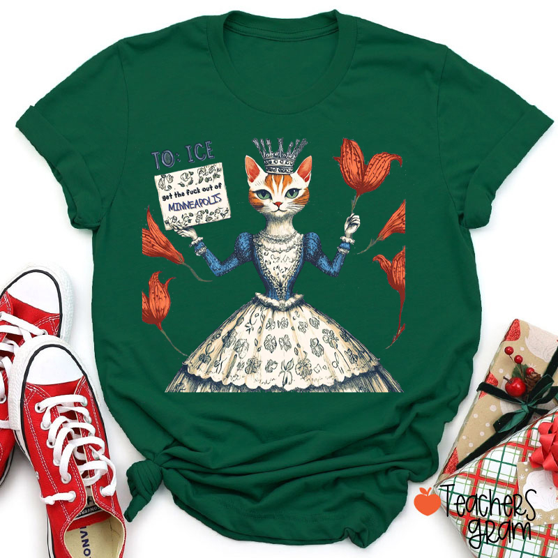 Get The Fuck Out Of Minneapolis Teacher T-Shirt