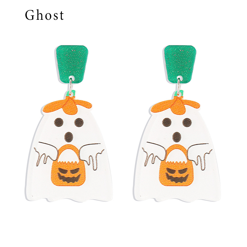 Halloween Funny Acrylic Earrings