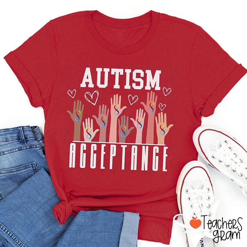 Inclusion Advocate Autism Acceptance Teacher T-Shirt