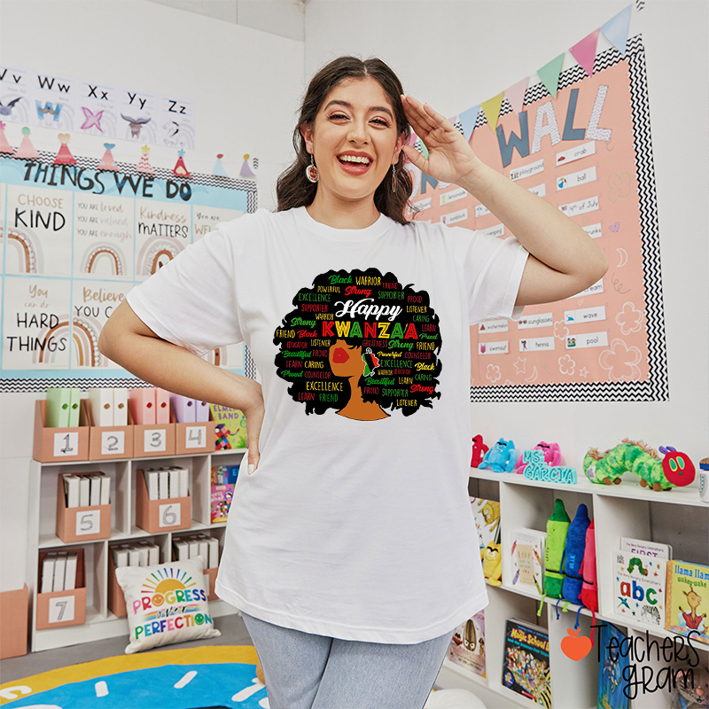 Happy Kwanzaa Teacher T-Shirt