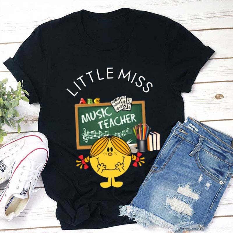 Little Miss Music Teacher T-Shirt