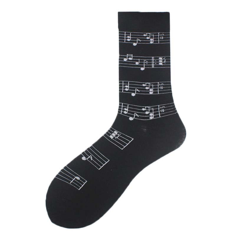 Music Note Teacher Socks