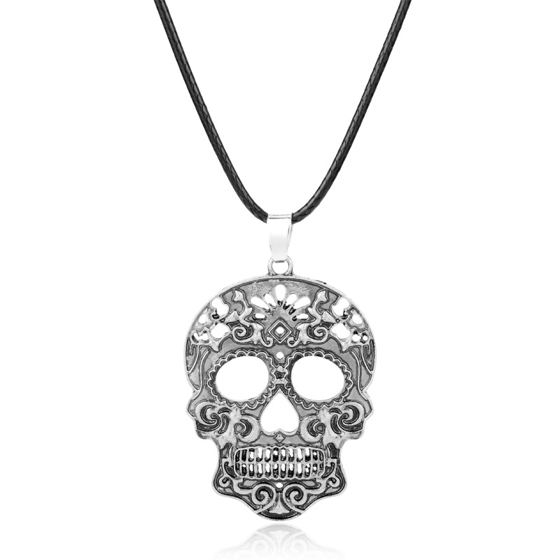 Hip-Hop Skull Teacher Necklace