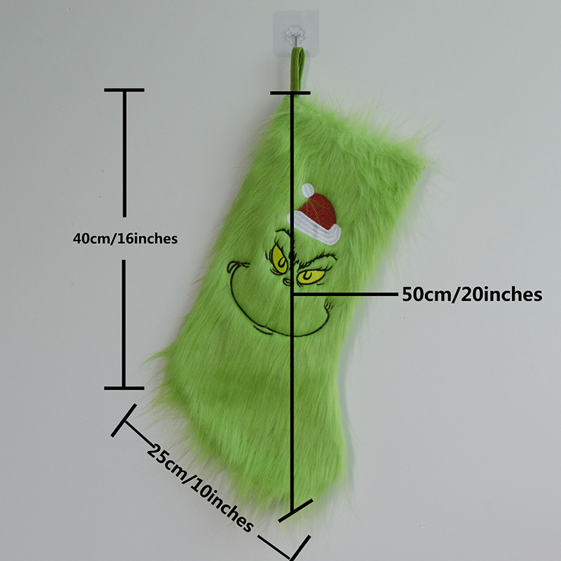 Green Guy Christmas Christmas Stocking
