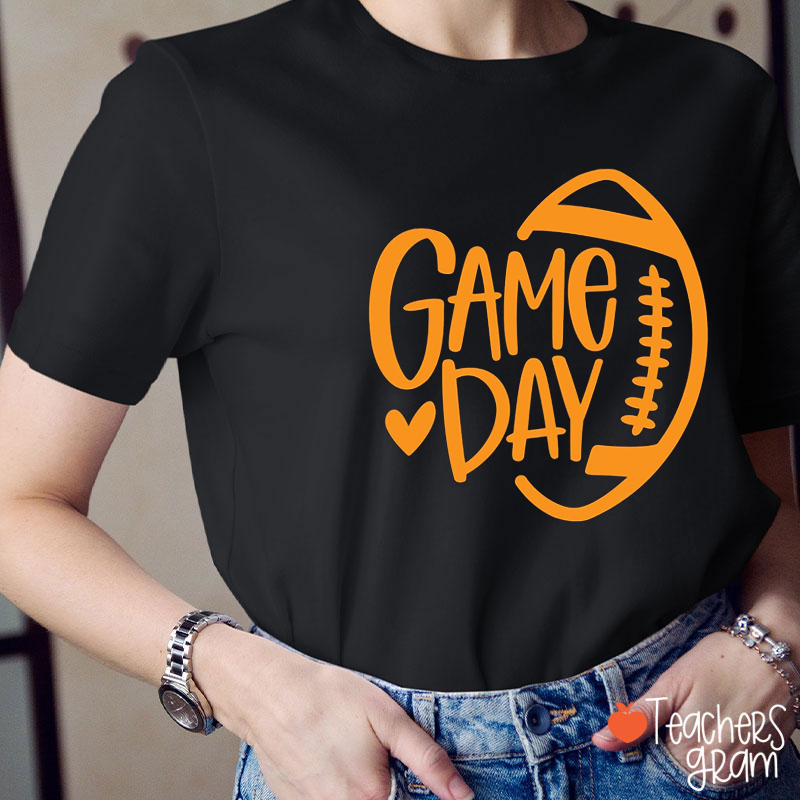 Personalized Sport Game Day Teacher T-Shirt