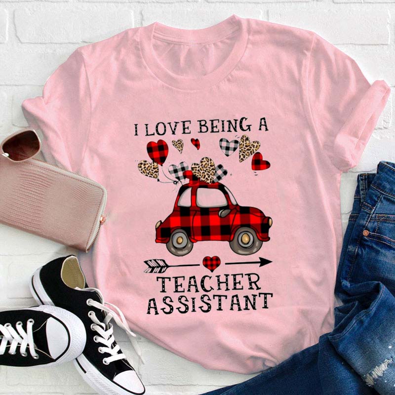 Personalized I Love Being A Teacher T-Shirt