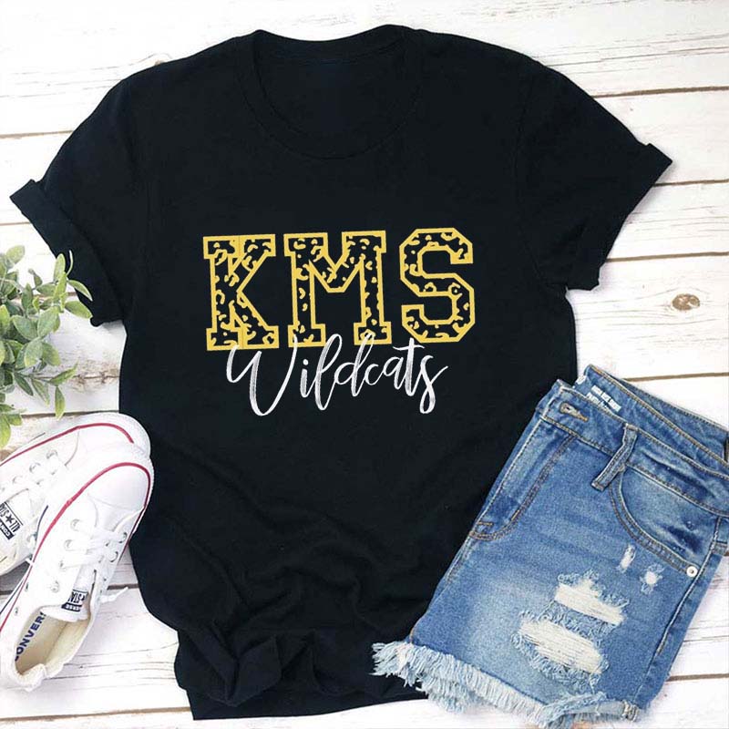 Personalized Mascot Name Teacher T-Shirt