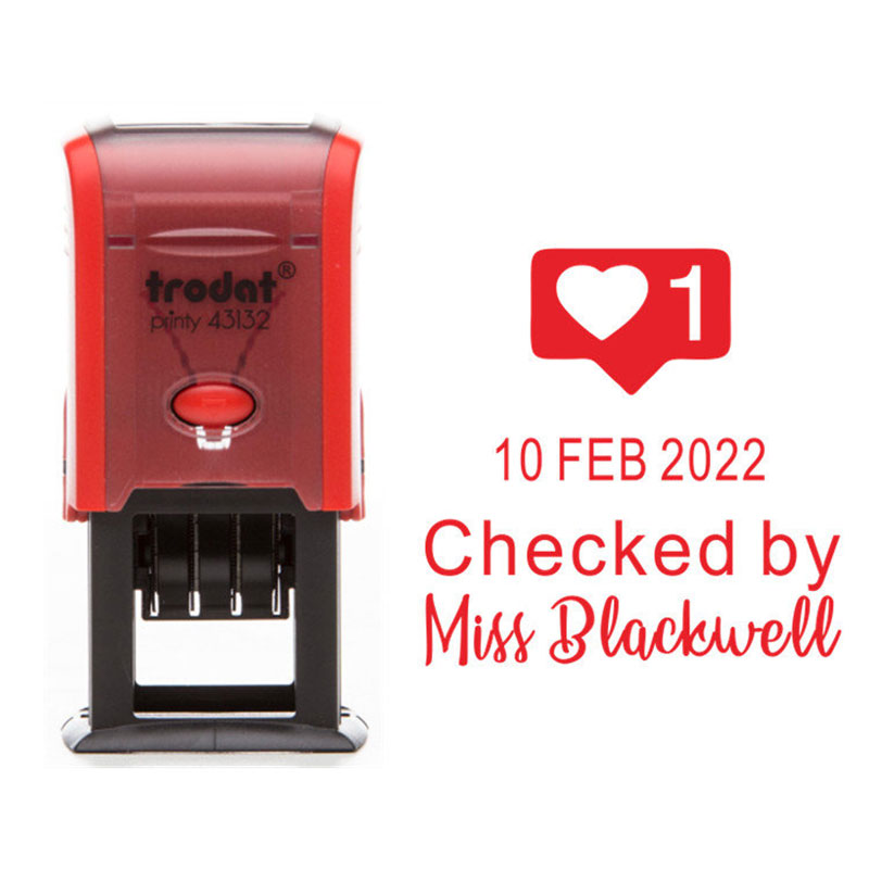 Personalized Name And Date Stamp