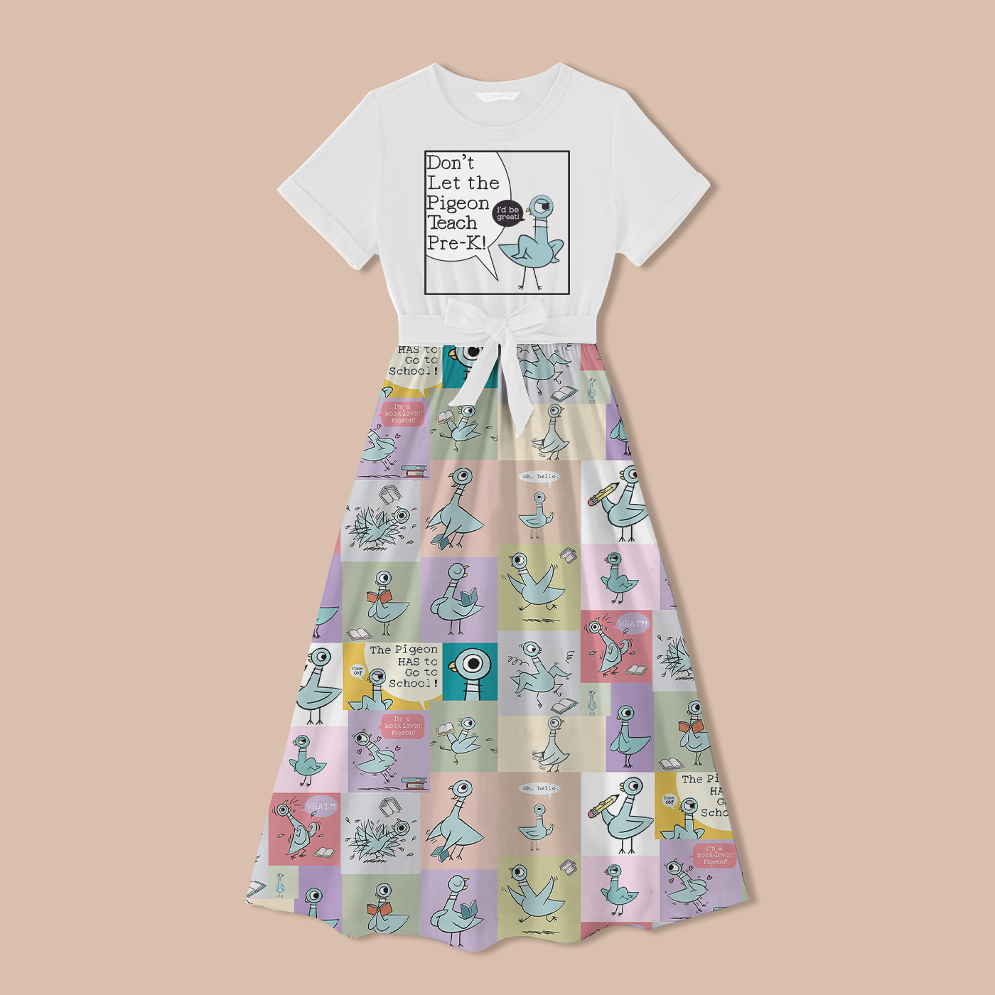 Personalized Don't Let The Pigeon Teach Teacher One Piece Dress