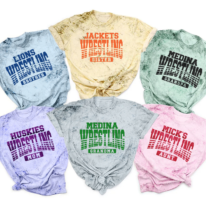 Personalized Mascot And Name School Spirit Teacher Printed Super Soft T-Shirt