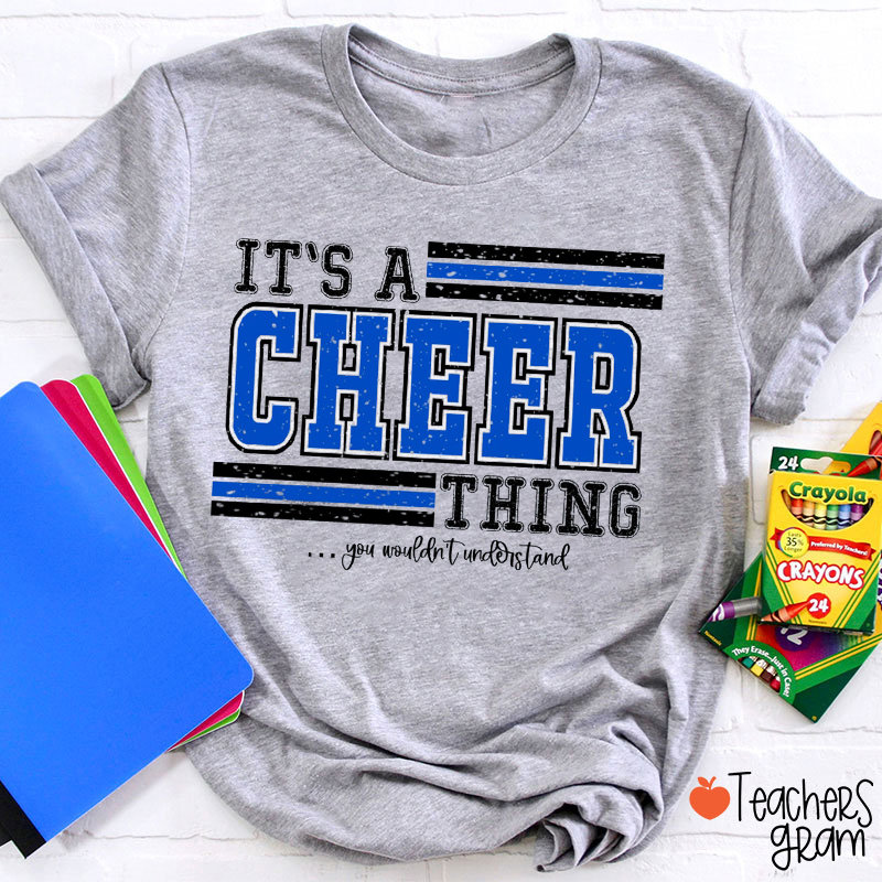 Personalized Text Cheer Team Teacher T-Shirt