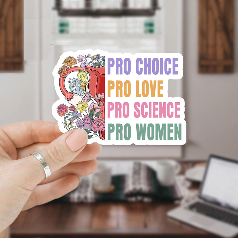Pro Choice Pro Love Pro Science Pro Wome Feminist  Teacher Stickers