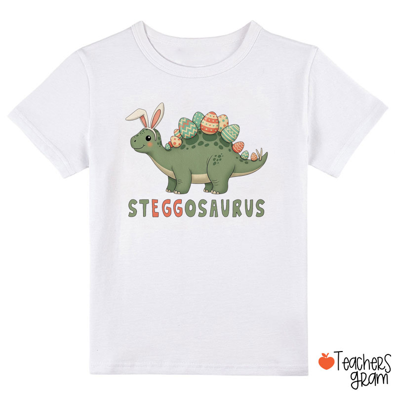 Steggosaurus Happy Easter Class T-Shirt