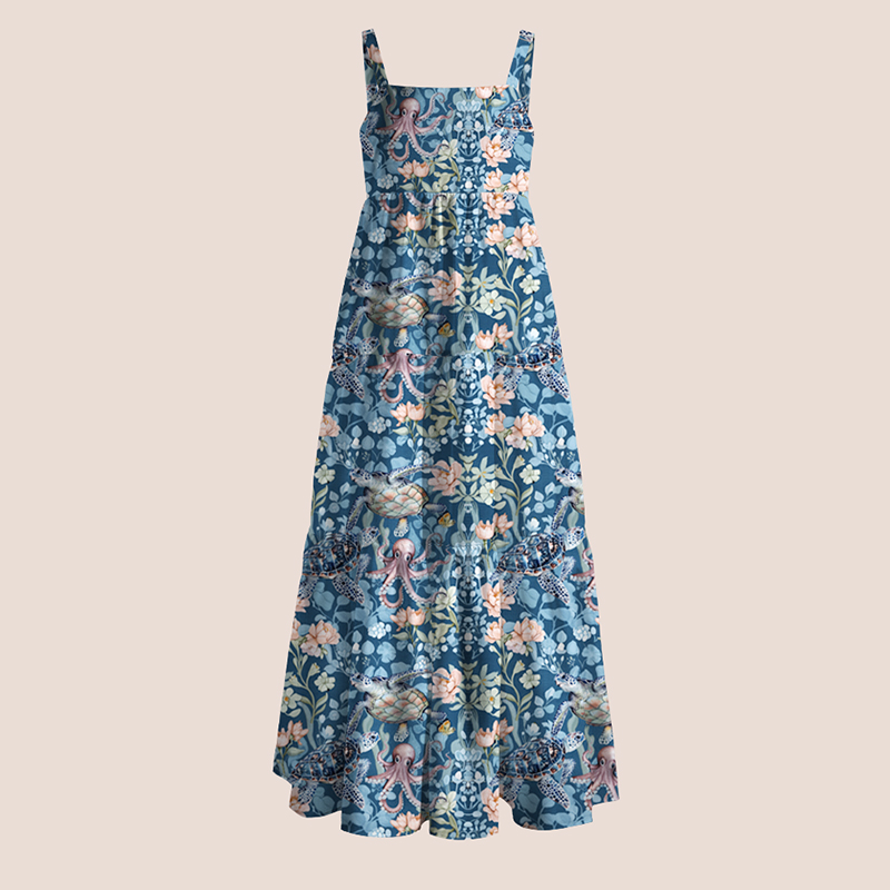 Summer Beach Teacher Slip Dress