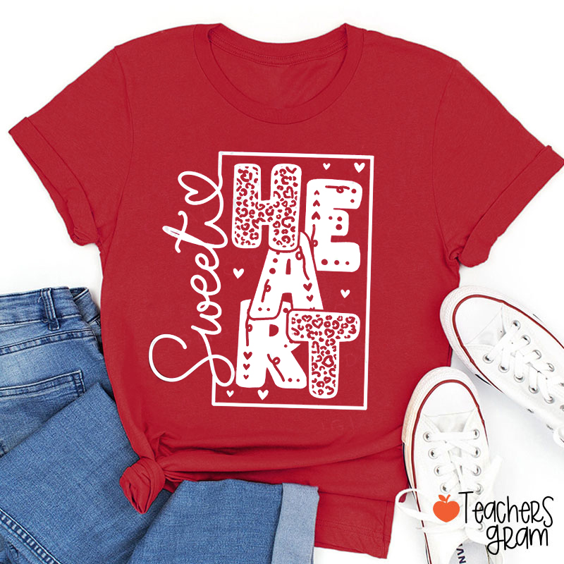 Sweet Heart Teacher T-Shirt