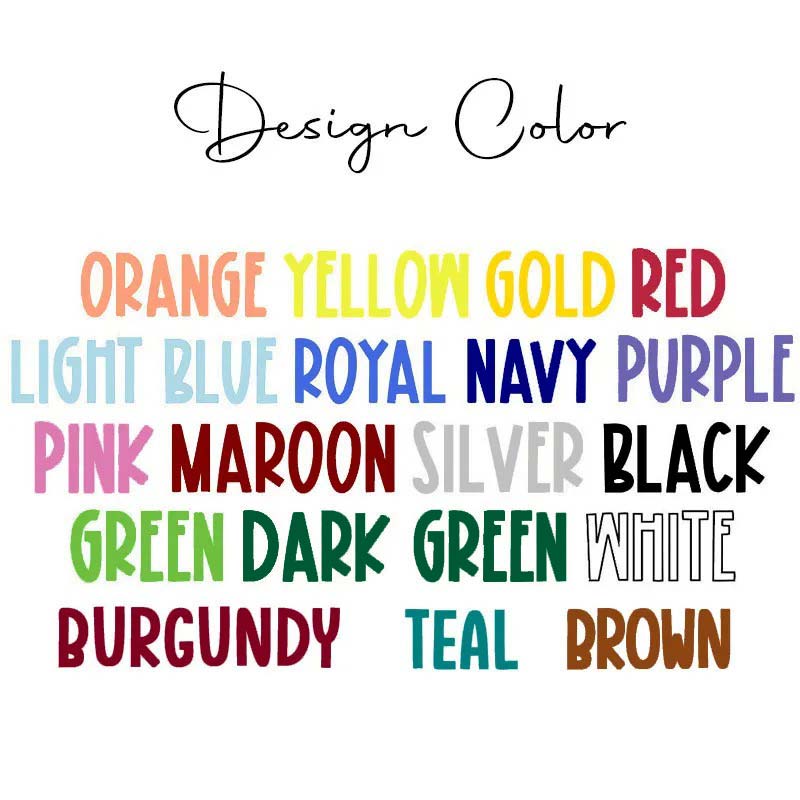 Personalized Mascot And Name Simple Fonts School Spirit Teacher T-Shirt