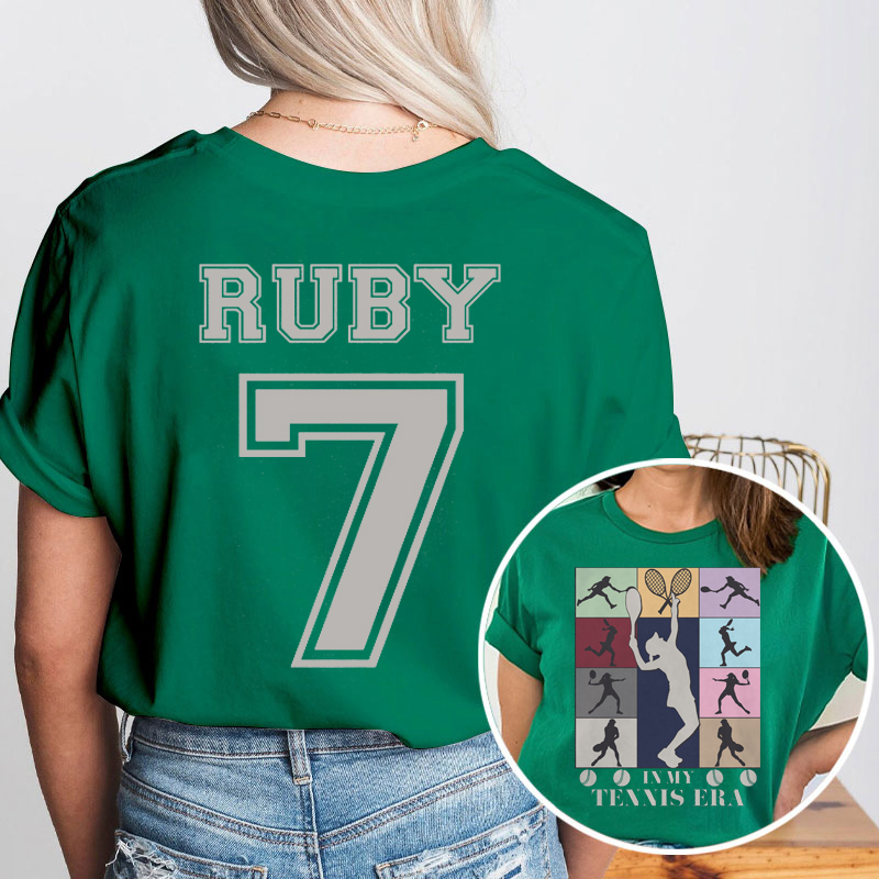 In My Sport Era Teacher Two Sided T-Shirt