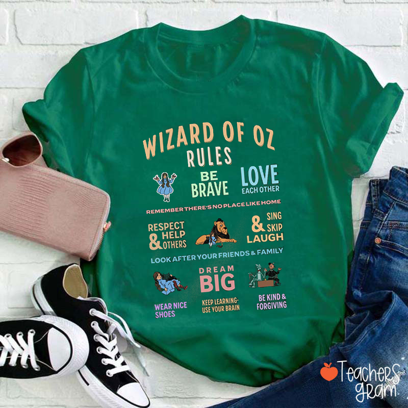 The Wizard Of Oz Teacher T-Shirt