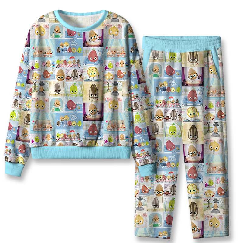 The Smart Cookie The Bad Seed Teacher Flannel Pajama Set