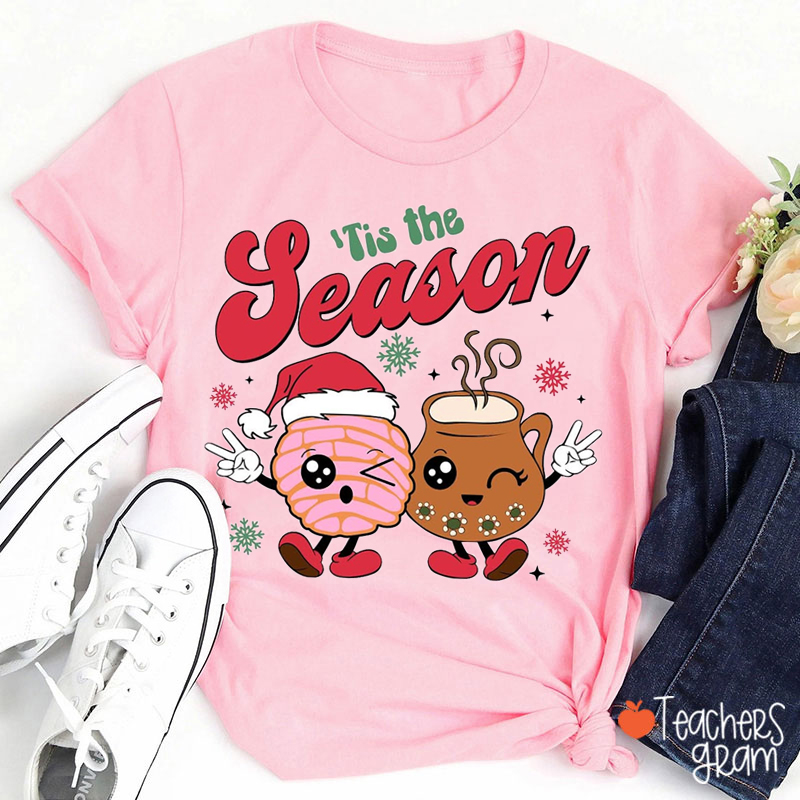 Tis The Season Christmas Spanish Teacher T-Shirt