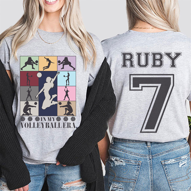 In My Sport Era Teacher Two Sided T-Shirt