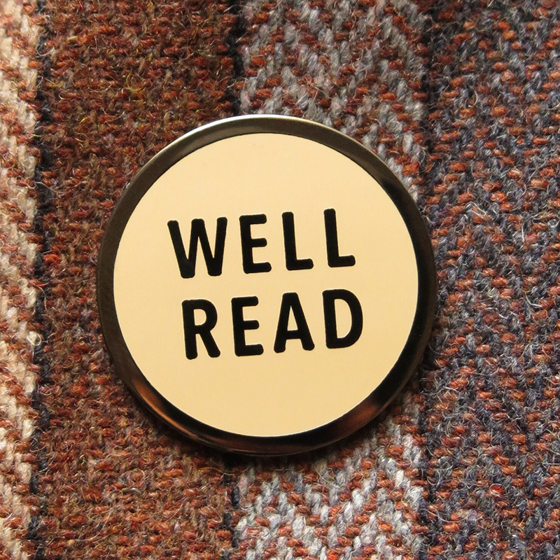 Well Read Teacher Pinback Button