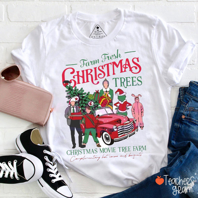 Fram Fresh Trees Teacher T-Shirt