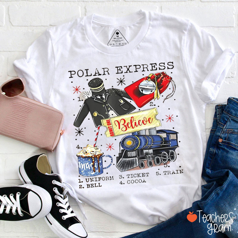 Polar Express Teacher T-Shirt