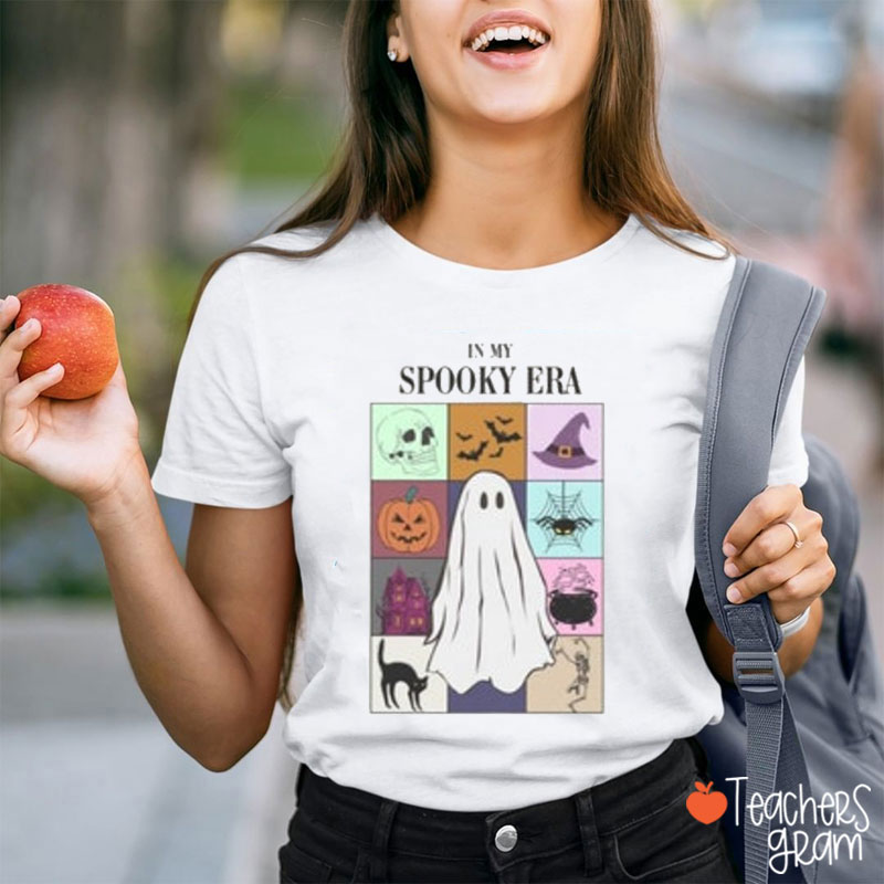 In My Spooky Era Halloween Teacher T-Shirt