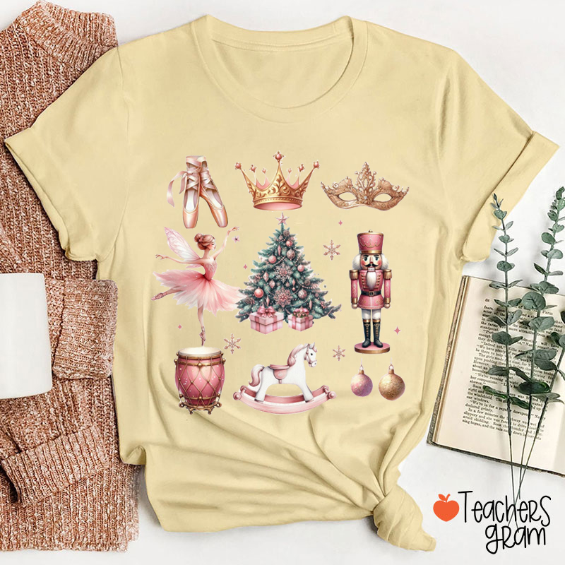 A Nutcracker‘s Christmas Teacher T-Shirt