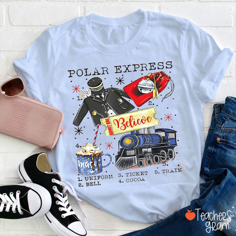 Polar Express Teacher T-Shirt