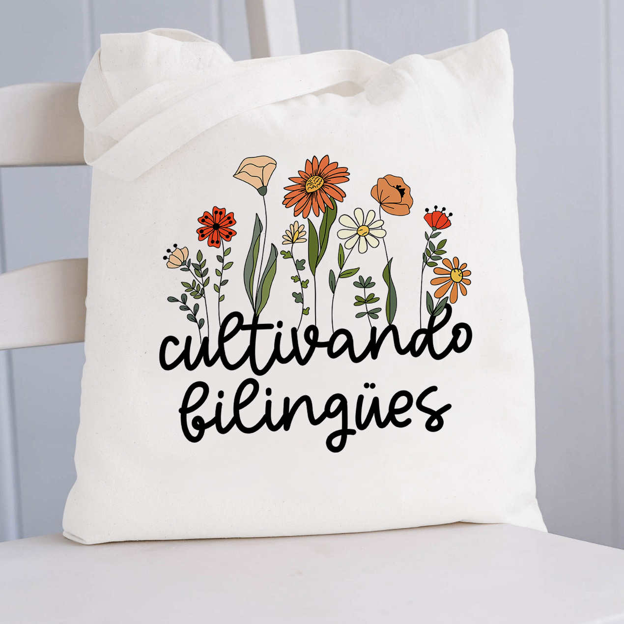 Cultivando Bilingues Spanish Teacher Tote Bag Tote Bag