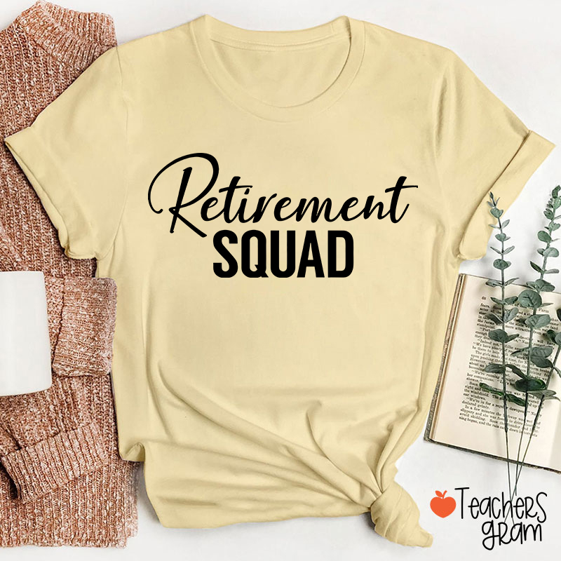 Retirement Squad Teacher T-Shirt