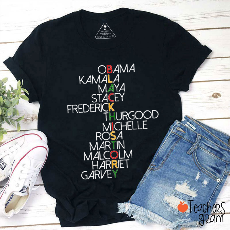 They are Black History Teacher T-Shirt