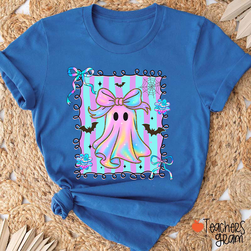 Neon Ghost Teacher T-Shirt
