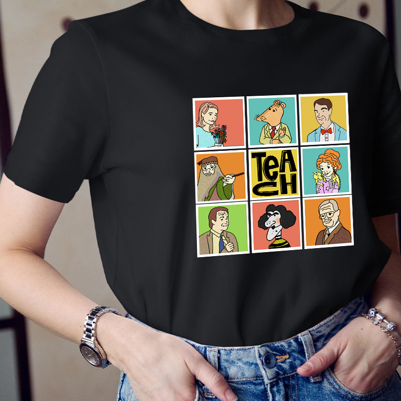 Cartoon Teach T-Shirt