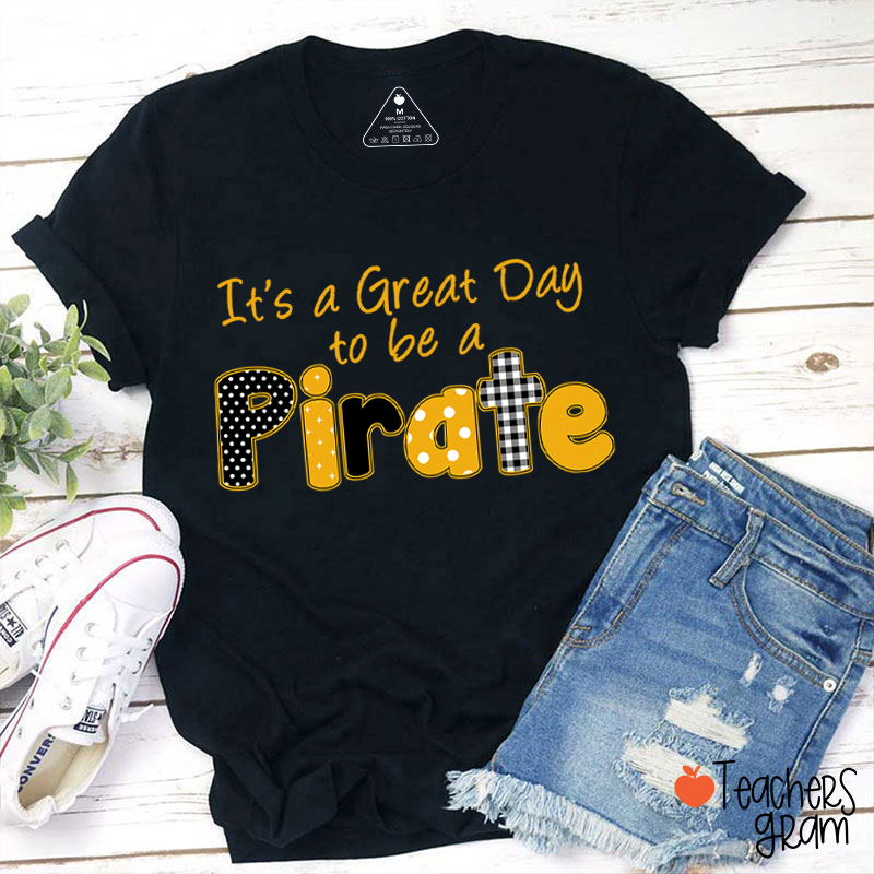 Personalized Mascot It's A Great Day To Be Teacher T-Shirt