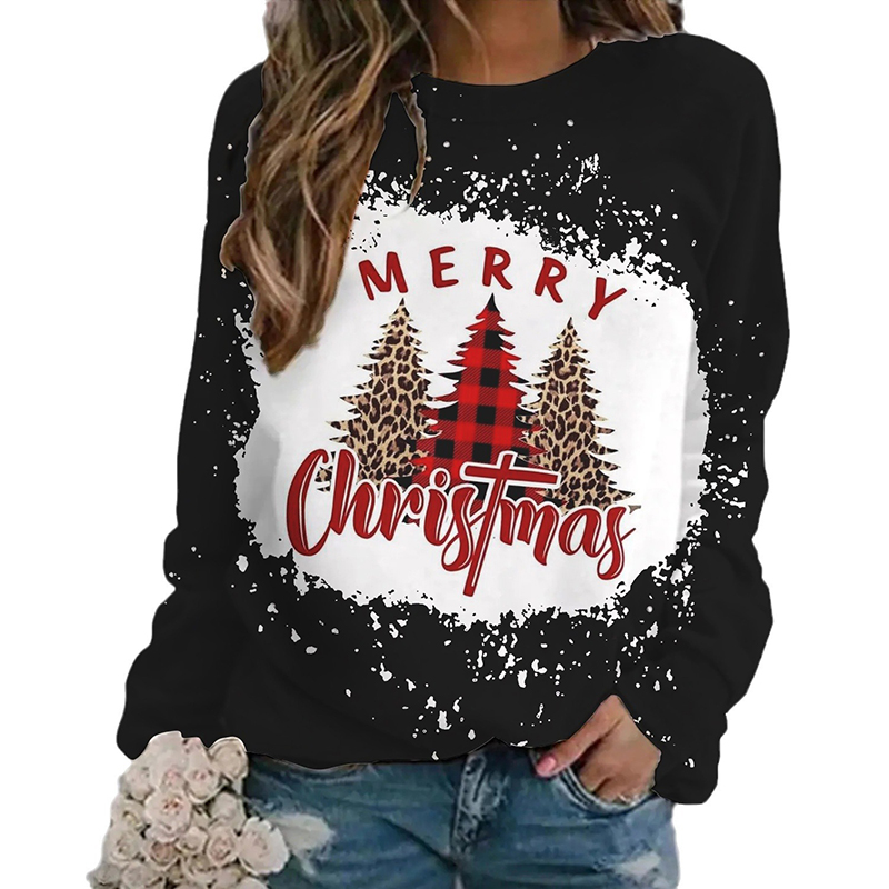 Merry Christmas Teacher Printed Sweatshirt