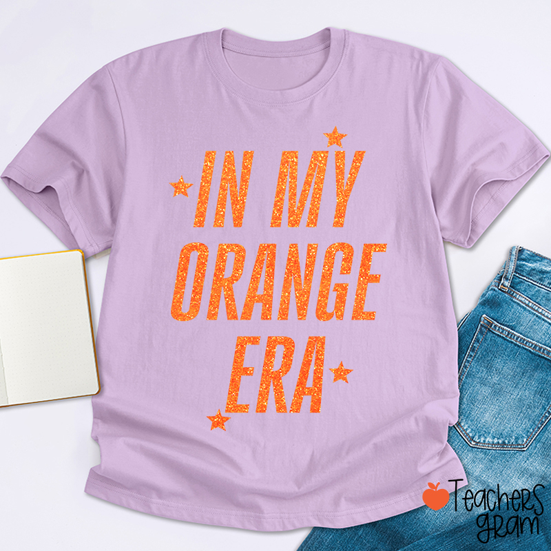 In My Orange Era Teacher T-Shirt